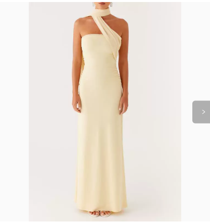 Songbird Maxi Dress - Yellow