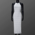 Aullie Maxi Dress - White