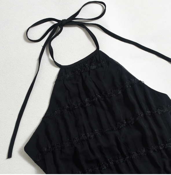 Aullie Maxi Dress - Black