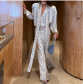 2026 Spring New Women's Clothing European and American Retro polka dot V-neck Bubble Sleeve Waist Dress